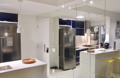 Vila Andrade Apartment | NEW EQUIPPED APARTMENT IN FRONT 2 SHOPPING CENTERS TERRACE GOURMET 1 BEDROOM/1VG