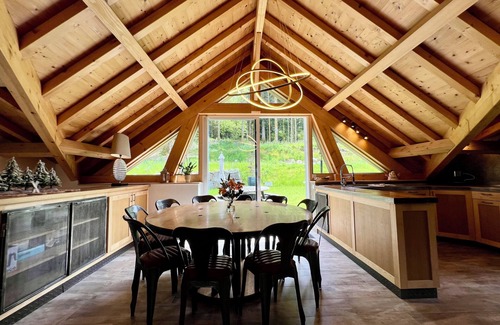 Ventron Ski Chalet | New Home des bois in Ventron, private indoor pool, sauna - rated 5 *.