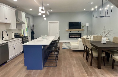 Bass Lake House | New house with pickle ball court game room 5 min Bass Lake Knox Indiana!