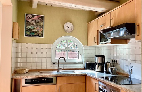 Upleward House | new: idyllic farm worker's house on 85 m2 near Dollart dike, garden, for 4