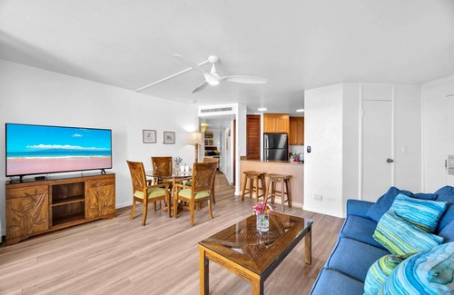 Honokowai Condo | NEW KBM Resorts | FREE CAR | Kaanapali Shores | 6th Floor Ocean View Suite | Steps to Pool andamp; Beach! KS-616
