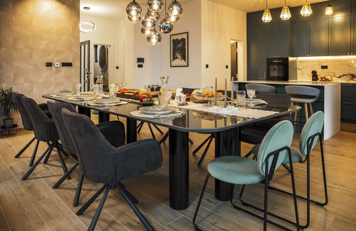 Zmijavci Villa | NEW! Luxury villa Colorful with 60 sqm heated pool, 6 rooms, sauna, jacuzzi