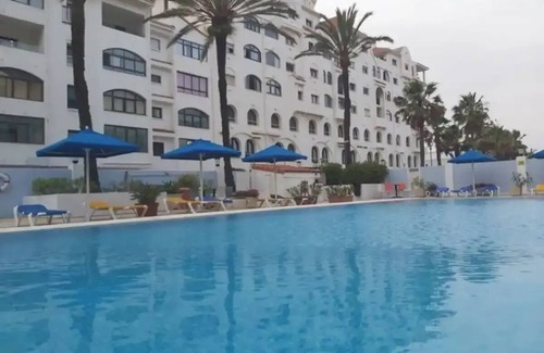 Gibraltar Apartment | NEW: Ocean Village Marina apartment with private pool