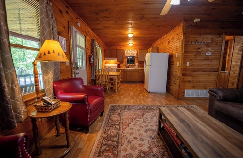 Hico Cabin | New River Gorge Cabin, hot tub and fireplace at the best area prices