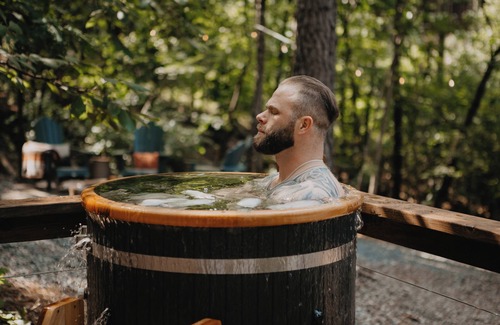 Broken Bow Cabin | NEW! Sauna, Cold Plunge, Hot Tub, Stargazing Dome, Fireplace, Paddle Boards!