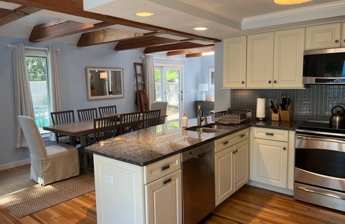 Mashpee House | New Seabury Home with Heated Pool and Hot Tub