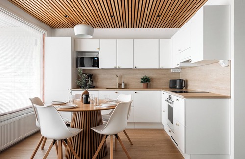 Tampere Apartment | New stylish 102m2 | 5 bedrooms | Free parking | Sauna |