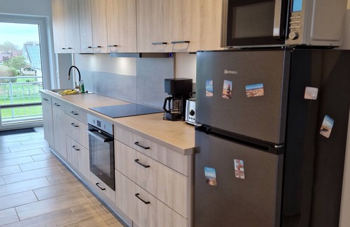 Schulp House | New town villa Flut for up to 14 people near the North Sea in a peripheral location with dog