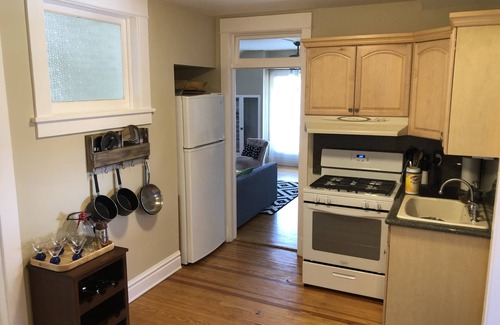 Alamo Placita House | NEW! Unit in Historic Mansion. Amazing Location and Views!