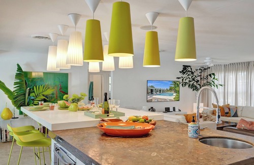 North Corals House | New! Waterfront Heated Pool, Fishing Pier, Designer Touches, 2mi to Beach
