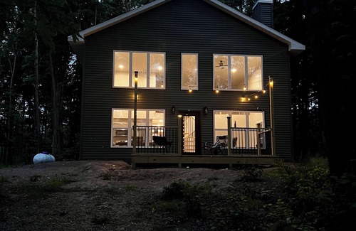 Carter Cabin | Newbuilt Lakefront Cabin on Little Long Lake Wabeno, WI - 2 bedrooms, 1.5 baths