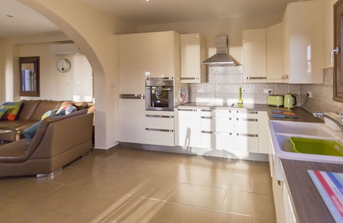 Peyia Town Villa | Newly Built Luxury Stone Villa With Private Pool In Central Peyia