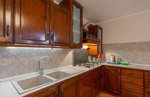 Tuglie Apartment | Newly built villa: Car garage, 3 bedrooms, 6p let, large kitchen, gardens