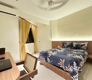 Tanjung Tanah Merah Apartment | NEWLY RENOVATED Comfy Beachfront View At Seri Bulan Port Díckson