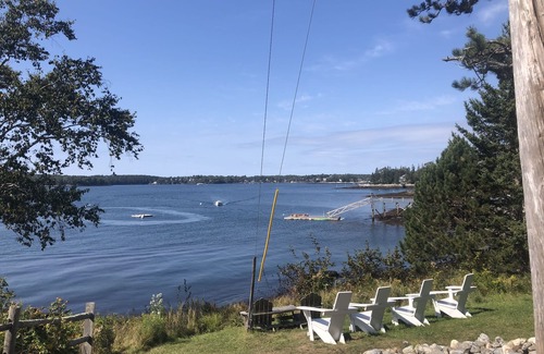 Boothbay Harbor Cottage | Newly renovated modern guest cottage across from Spruce Point Inn Pet Friendly!