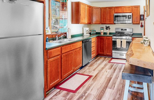 Sabino Cottage | Newly renovated waterfront dog-friendly cottage with dock, patio, & washer/dryer