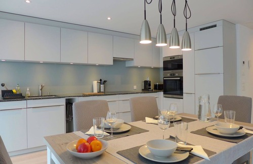Martisberg Apartment | Nice apartment for 4 people with WIFI, TV, balcony and panoramic view