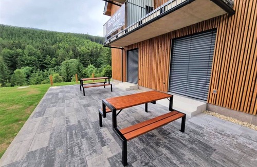 Dolni Morava Apartment | Nice apartment for 5 people with WIFI, TV, terrace, panoramic view and parking