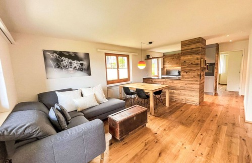 Falera Apartment | Nice apartment for 6 guests with pool, WIFI, TV, balcony and panoramic view