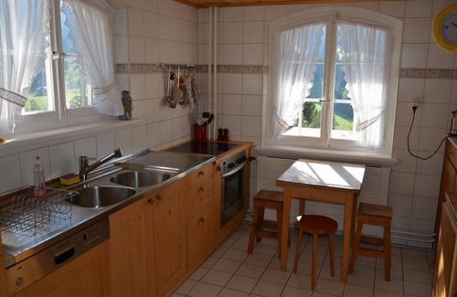 Schoenried Apartment | Nice apartment for 9 people with WIFI, TV, balcony and pets allowed