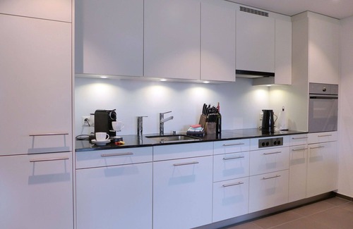 Blausee Apartment | Nice apartment for 4 people with WIFI, TV, balcony, pets allowed, panoramic view and parking