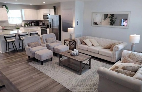 Petersburg House | Nice! New home near VSU x Fort Gregg Adams Military Base mins to DT Richmond VA