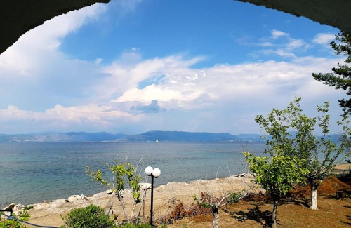 Melikia Apartment | #Nice sea view Apartm.s on the beach in Corfu - Newly refurbished
