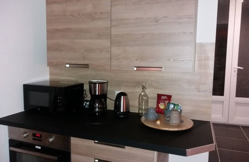 Saint-Marc Apartment | Nice studio with terrace, downtown Brest