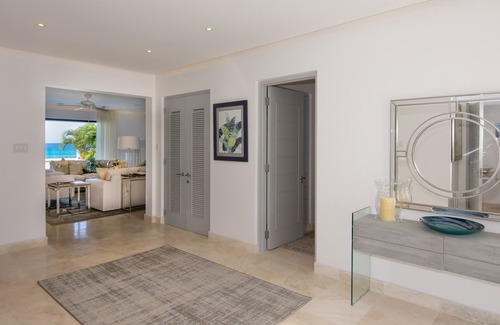 Fitts Village Villa | Nirvana: Luxury beachfront 5-bedroom villa with pool