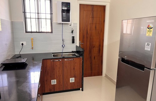 Mangalore Apartment | Nirvana Stay, Spacious fully furnished 2BHK apartment in Mangalore, Full AC