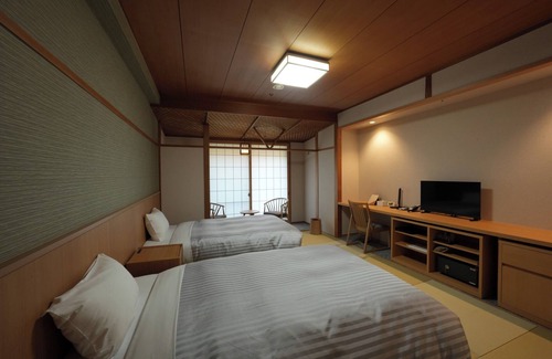 Takeo Hotel | Nonsmoking Japanesestyle room with semidouble/Takeo Saga