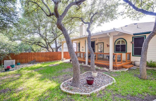 Stone Oak House | North San Antonio Vacation Rental with Yard and Deck!