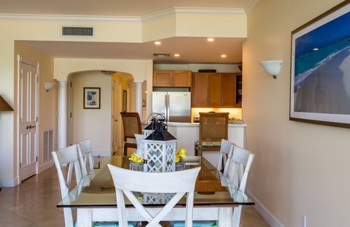 Grace Bay Condo | nVilla 203: 2nd Floor, 2 Bedrooms, 2 Bathrooms, Ocean Front Villa Sleeps 4-5