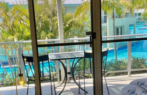 Salamander Bay Apartment | Oaks Pacific Blue, 349/265 Sandy Point Road - fantastic pool
