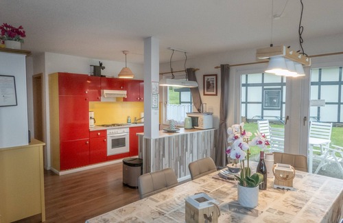 Feriendorf Frankenau Apartment | *Oasis of peace in the Kellerwald forest at the forest entrance. Garden with fence. WLAN free of charge.