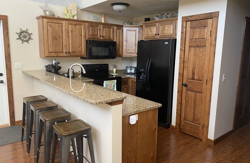Arnolds Park Cabin | Oasis Stay on the Pond!