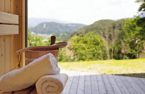 Parrocchia di San Sigismondo Apartment | "Oberplunerhof Luxury Chalet Skyline" with Mountain View, Private Terraces & Shared Garden