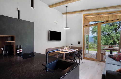 Parrocchia di San Sigismondo Apartment | "Oberplunerhof Luxury Chalet Woods" with Mountain View, 2 Terraces & Garden