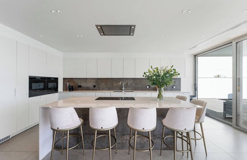 Salema Villa | Ocean Front Algarve. Chic, modern villa with two pools in quaint fishing village