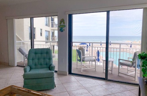 New Smyrna Beach Condo | Ocean Front Condo with a spacious balcony