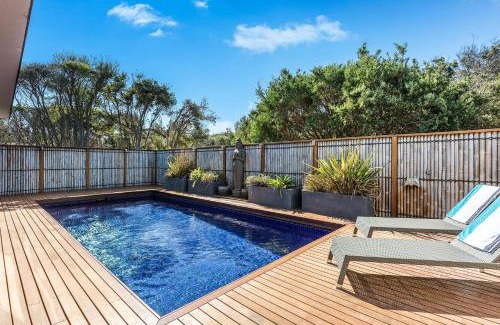 St. Andrews Beach House | Ocean Luxe Retreat Pool Tennis Court Beachside