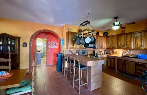 San Carlos Villa | Ocean view 4BR villa with private pool, pickleball court, palapa-bar & firepit