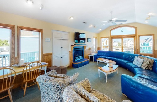 Buck Island House | Ocean-side home with heated pool, hot tub & elevator