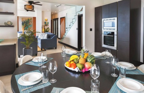 Fryes Beach House | Oceanfront Bliss Villa with Indoor & Outdoor Dining Area & Stunning Sunset Views