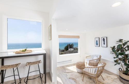 Moss Beach House | Oceanfront Coastal Home with Breathtaking Views Hiking Beaches & More