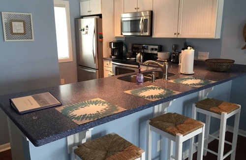 Kure Beach Condo | Oceanfront Condo with Fantastic Views