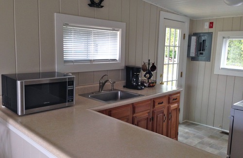 Harpswell Cottage | Oceanfront cottage with dock and float on beautiful Quahog Bay