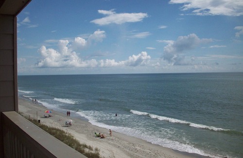 Garden City Condo | Oceanfront, Family Location, Minutes from Myrtle Beach - Book Now For Summer!