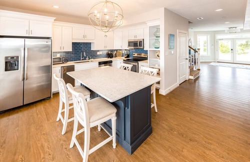 Sandbridge House | Oceanfront home with regulation pickleball, indoor/outdoor pool, hot tub & gym