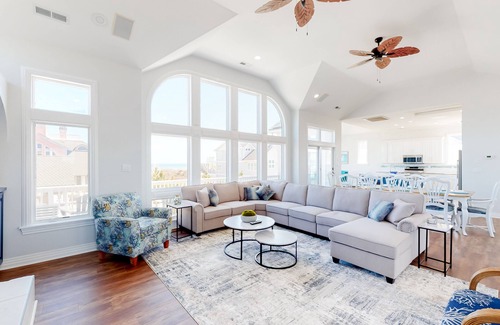 Buck Island House | Oceanfront home walkable to the beach with private pool & hot tub - dog-friendly